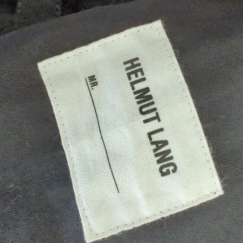 Helmut Lang Jacket Black XL Winter Coat Cargo Utility Hooded Parka Heavy Long - Picture 9 of 16